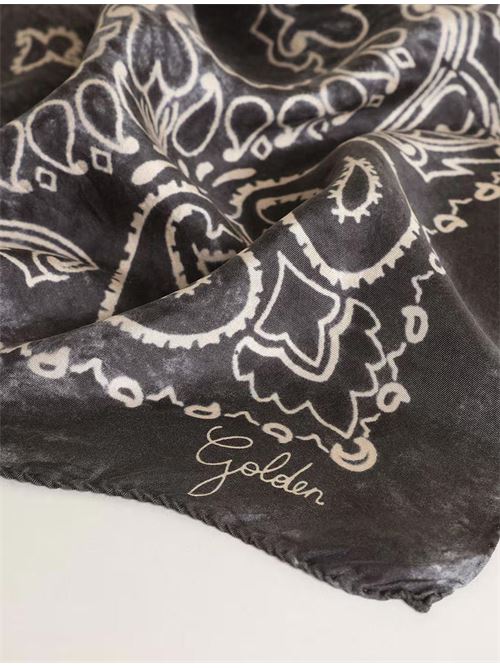 Foulard con stampa Golden Goose | GUP01053.P00066760318